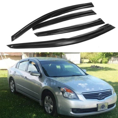 适用于 2007 - 2012 年日产 Altima 轿车窗遮阳板通风防雨偏转器 — 第 1/4 张图片