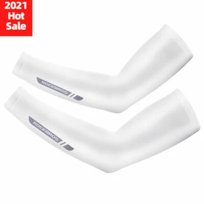 Rockbros Mangas de Brazo de Enfriamiento Cubierta Protección Solar UV Deportes Aire Libre Unisex Adulto Foto 1 de 4