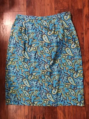 Falda para mujer Susan Bristol azul cachemir talla 10. Cintura: 28 pulgadas Foto 1 de 2