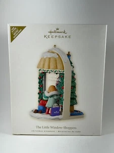 2008 The Little Window Shoppers Hallmark Ornament SIGNED Artist Collaboration - Picture 1 of 13