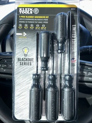 Klein Tools Screw Driver Set Limited Edition 85805BLK - Image 1 of 3
