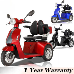 Three-Wheel Travel Mobility Scooter 800W 60V 20AH Battery Motor for Adult Senior