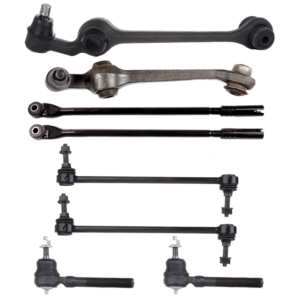 Brazos de control inferiores delanteros barras estabilizadoras para Chrysler Intrepid 1998-2004 8 piezas Foto 1 de 1