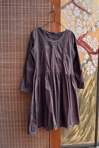 Ewa I Walla AW16 Long Sleeve Button Up Cotton Embroidered Dress - Picture 1 of 11