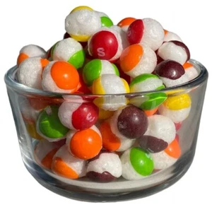 Caramelos liofilizados originales Skittles Pop'd 16 libras caramelos masticables a granel - Imagen 1 de 5