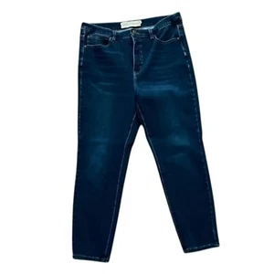 Soft Surroundings Denim Ultimate High Rise Slim Blue Damenjeans Größe 14 2CW54 - Bild 1 von 13