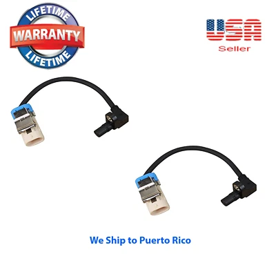 2 ABS Wheel Speed Sensor Front Right & Left Fit CADILLAC ELDORADO SEVILLE 00-03 - Image 1 of 4