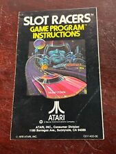 Slot Racers for Atari 2600 - INSTRUCTION MANUAL ONLY!