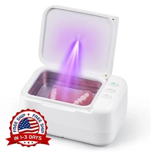 Limpiador Ultrasonico Uv Para Dentaduras Postizas, Alineador, Retenedor NEU US. - Bild 1 von 9
