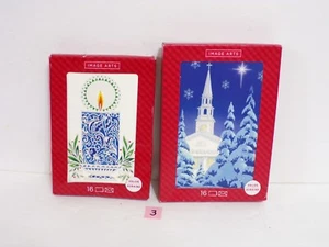 #3 Lot 32 Assorted Image Arts Holiday Christmas Cards w/Envelopes New In Box - Picture 1 of 1