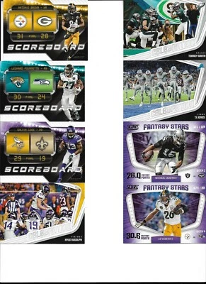 2018 SCORE FOOTBALL (PICK YOUR CARD) Inserts, Scorecard and Purple Parallels - Image 1 of 4