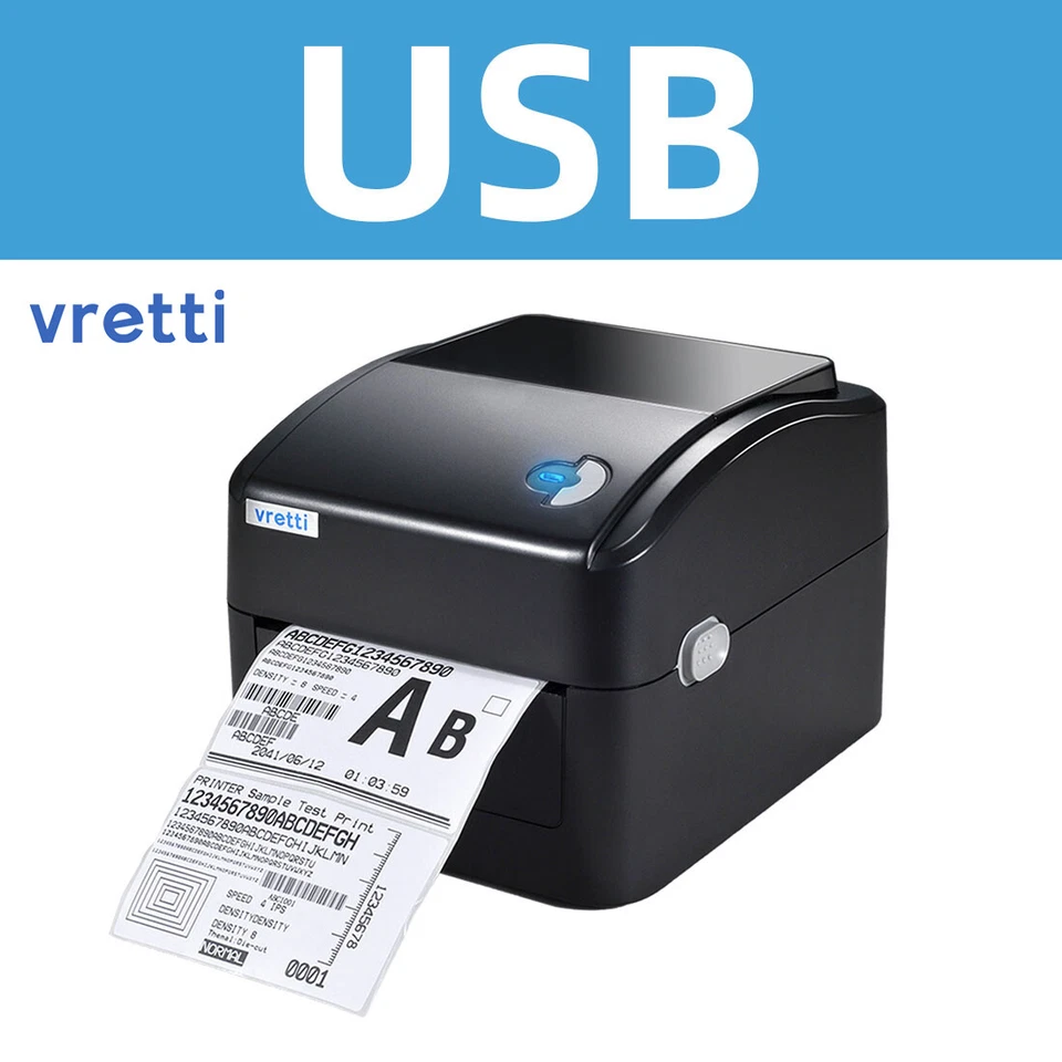 Thermal Shipping Label Printer 4x6 Cheap Printer for USPS UPS FedEx eBay Amazon - Image 1 of 4