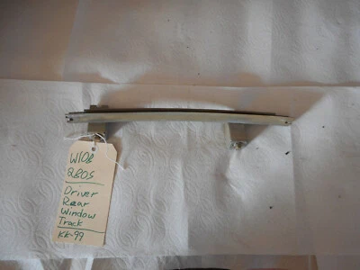 Mercedes Benz W108 250S 280S Left Rear Door Window Guide Rail Run frame bracket Foto 1 de 4