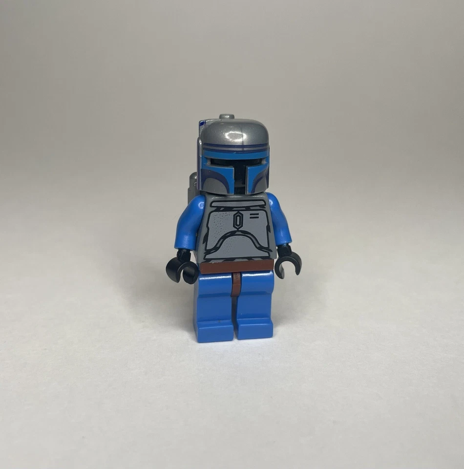 Rare Custom LEGO Star Wars Minifigure Mandalorian Death Watch Warrior Jango Fett - Image 1 of 1