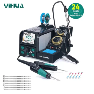 YIHUA 982D-I Pinzas Calientes Estación de Soldadura SMT Digital C120 Kit de Soldador Foto 1 de 4