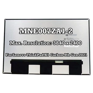 14" LCD Screen Lenovo ThinkPad X1 Carbon 9th Gen 2021 MNE007ZA1-2 5D10V82369 UHD - Picture 1 of 2