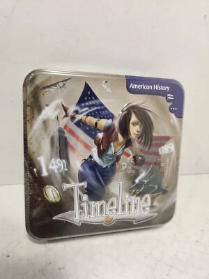 Timeline American History Educational Card Game Asmodee 2015 Homeschool 8+ (NEW) - Image 1 of 4