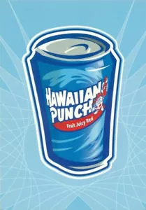 CARTOLINA PROMOZIONALE - PUNCH HAWAIANO - FRUTTA SUCCOSA ROSSO - Foto 1 di 1