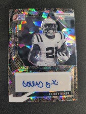 2022 LEAF PRO-SET COREY KINER AUTO BW-CK1 BLACK&WHITE CRYSTAL SNAKE-SKIN 5/5
