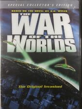 The War of the Worlds (DVD, 2005, Special Collector's Edition) H.G. Wells 1953