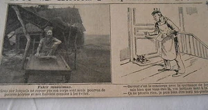 Un Fakir Musulman les clous pointes acérées Image Print 1909 - Picture 1 of 1