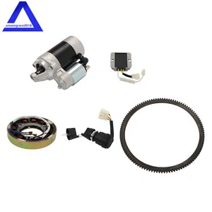 Electric Starter Motor Flywheel Rectifier Diesel 186F 186FA 186FA L100 Engine - Picture 1 of 17