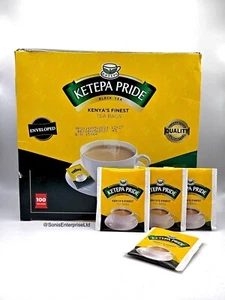 Ketapa Pride Kenya's Finest Black Tea Enveloped Tagged Original Tea Bag UK STOCK - Picture 1 of 19