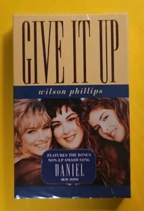 Wilson Phillips – Give It Up / Daniel Cassette Single SEALED w/ Hype Sticker - Picture 1 of 5