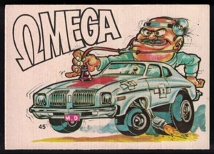 1973 Donruss Fantastic Odd Rods Series 2 #45 Omega - EX+ - Picture 1 of 2