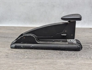 VINTAGE SWINGLINE HEAVY DUTY SPEED STAPLER #4 BLACK TEXTURED FINISH Tested - Picture 1 of 5