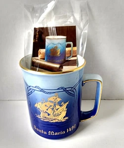 Bing & Grondahl Santa Maria First Edition Explorer Mug 1492 Denmark 1978 ,4.75" - Picture 1 of 12