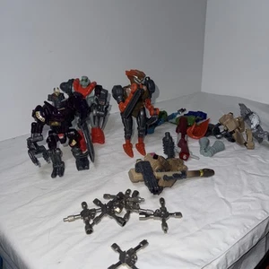 Rock Em Sock Em Robots Lot Mattel Action Figure 2000s Rockem Sockem PARTS LOT - Picture 1 of 4