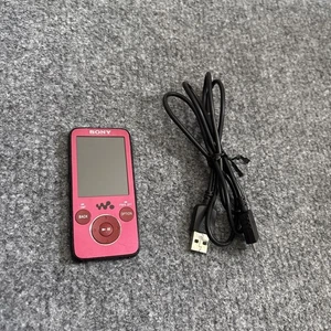 Nw-S738F Sony Walkman 8GB Pink Fm Radio Compatible Thin MP3 - Picture 1 of 4