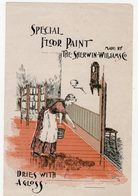 Sherwin-Williams Advertising 1893  Special Floor Paint - Image 1 of 2