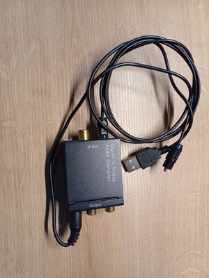 MINI- Digital/Analog-Wandler DAC Audio Converter Toslink Coaxial - Bild 1 von 4