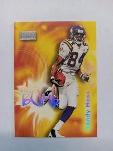 2000 Skybox The Bomb Randy Moss Minnesota Vikings #4 HOF Free Shipping!! - Picture 1 of 2