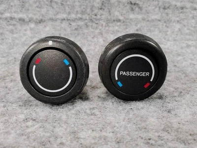 2003-2007 HONDA ACCORD AC A/C HEAT CLIMATE CONTROL TEMPERATURE KNOB OEM PAIR 2PC - Image 1 of 4