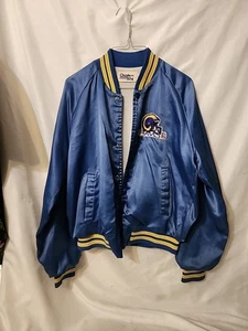 Chaqueta L.A. Rams Vintage Línea Tiza Mediana - Imagen 1 de 6