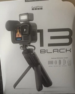GOPRO 13 BLACK CREATOR EDITION 5.3K ACTION CAMERA CHDFB-131-EU 4K UHD RRP£599 - Picture 1 of 5