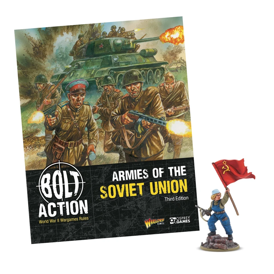 (con Promoción Olga Kovalyova) Libro Ejércitos de la Unión Soviética Bolt Action Foto 1 de 1