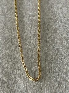 Classic Simple Gold Tone Necklace  - Picture 1 of 4