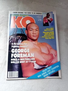 KO Boxing Vintage Magazine Feb 1990 - Picture 1 of 7