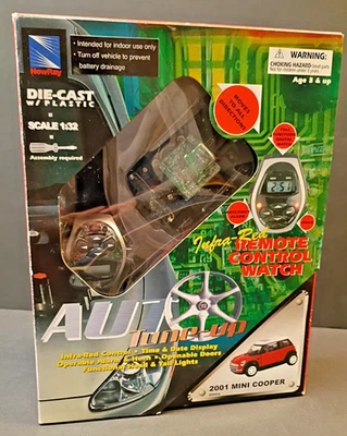 NEW RAY 2001 MINI COOPER  "NEW" Remote car w/remote watch AWESOME Fun Car! - Image 1 of 4