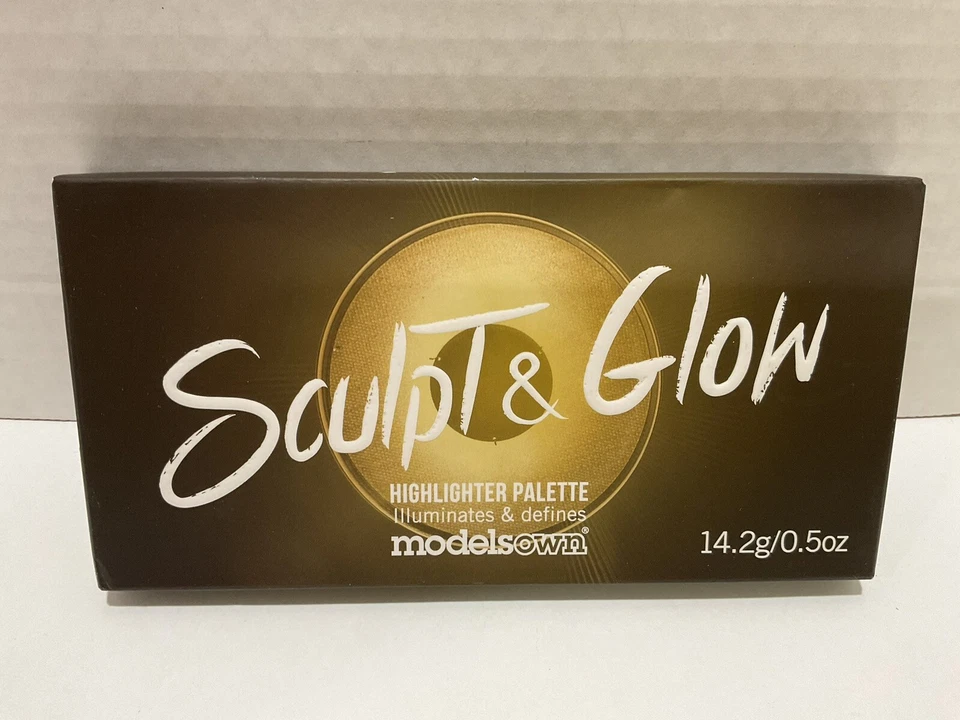 Models Own Sculpt & Glow Highlighter Palette - 3 Shades NIB - Image 1 of 2