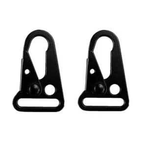 2 pz/set ganci bocca allargati clip imbracatura anello fibbia in metallo per imbracatura Paracord - Foto 1 di 8