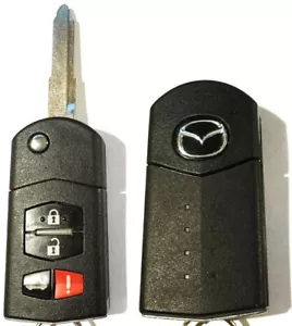 OEM 2012 Mazda 3 TOURING keyless remote CAR flip key FOB BGBX1T478SKE125-01 - Bild 1 von 15
