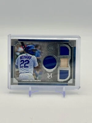 2019 Topps Museum Collection Quad Relic 53/99 Jason Heyward #SPQR-JH 🔥🔥🔥 - Image 1 of 4