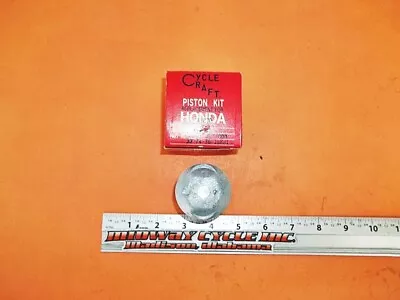 HONDA ATC70 NOS CYCLECRAFT  STD PISTON 74-15861 ATC 70 73 - 85 TRX70 86 87 jh - Image 1 of 4