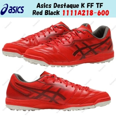 Asics Destaque K FF TF Rojo Negro 1111A218-600 Hombres Talla - Imagen 1 de 4
