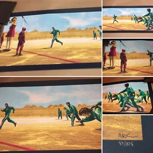Squid Games “Red Light, Green Light” Art Print Poster By -Mark Englert BNG NYC - Picture 1 of 7